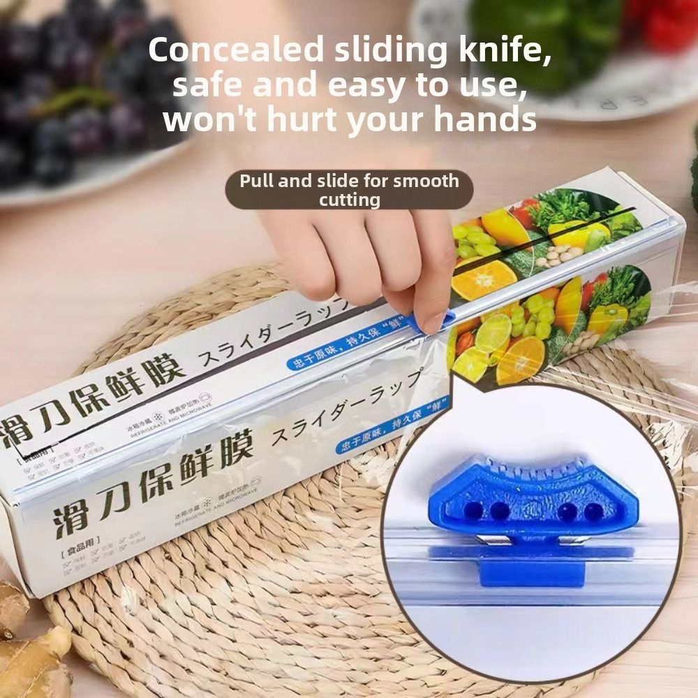 Spring Roll Wrapper - New Clear PE Sliding Food Wrap