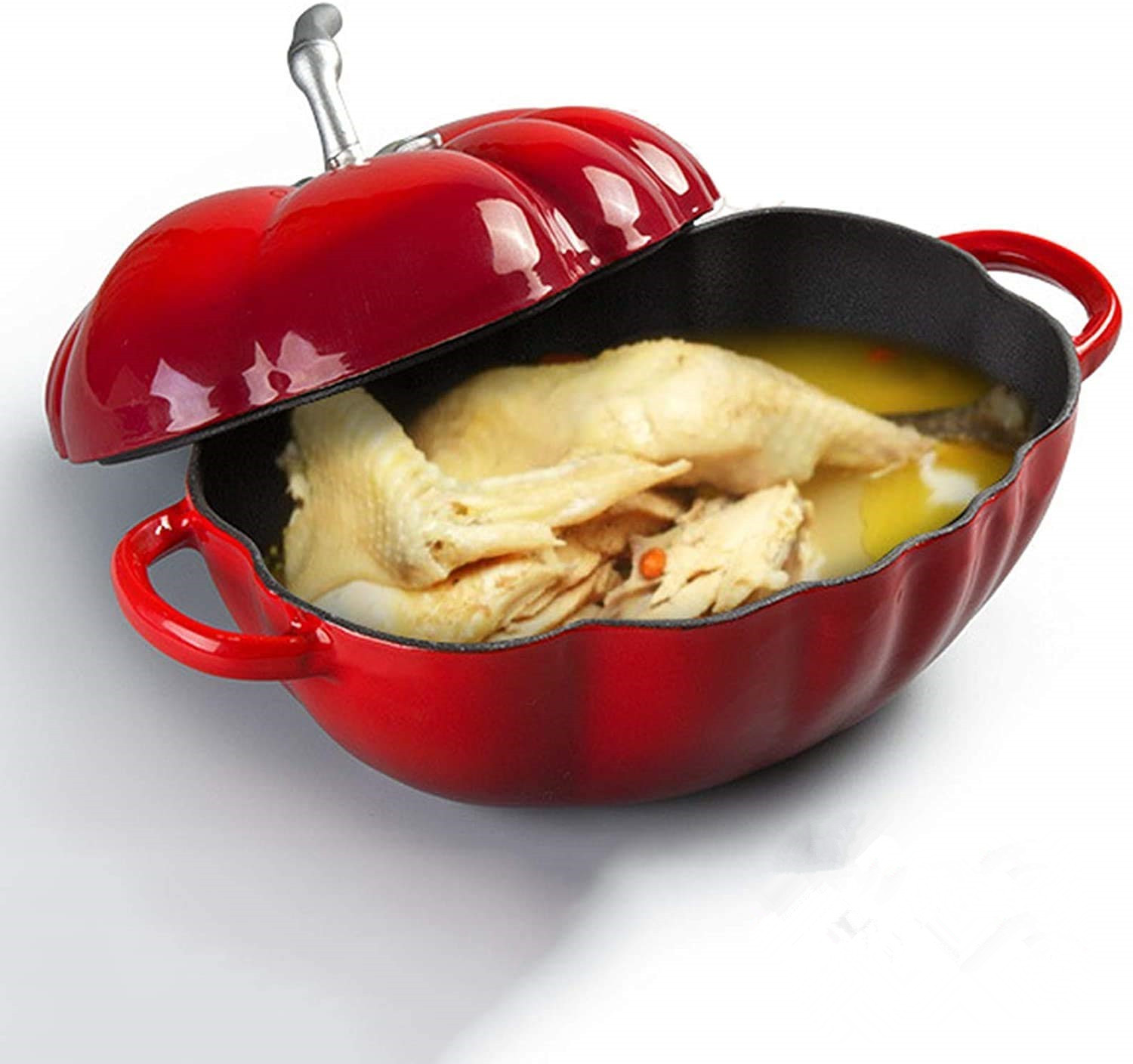 25cm Tomato Enameled Cast Iron - Cast Iron Corn review and price